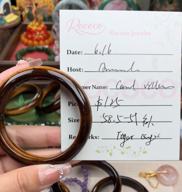 Carol Villena Viado Special Link from Rococo Jewelry