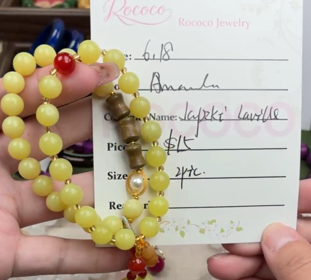 Japzki T. Laville Special Link from Rococo Jewelry