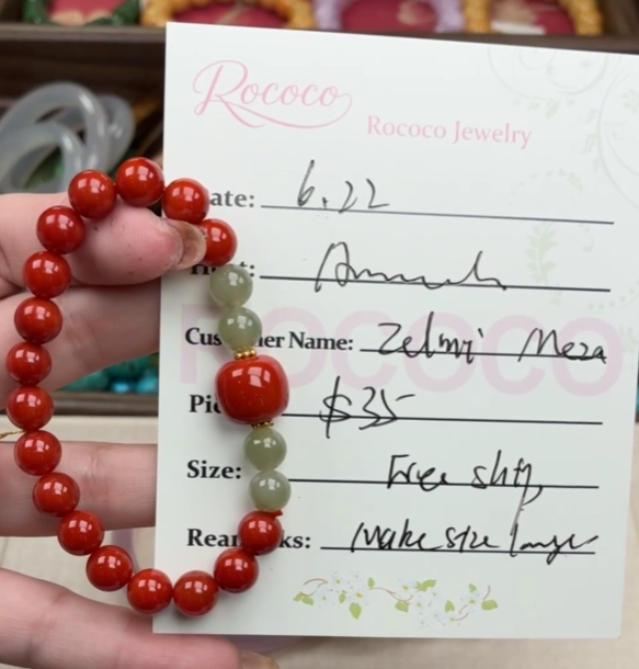 Zelmi Meza Special Link from Rococo Jewelry