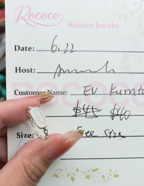 Ev Kurnia Special Link from Rococo Jewelry