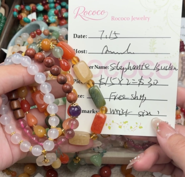 Stephanie Buckner Special Link from Rococo Jewelry
