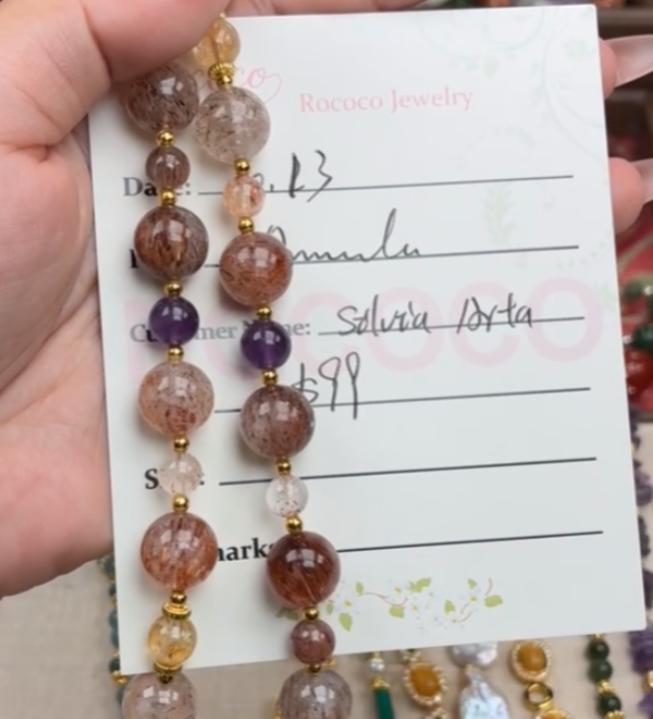 Silvia Arta Special Link from Rococo Jewelry$94