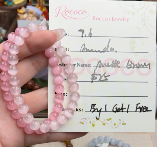 Anette Brown Special Link from Rococo Jewelry