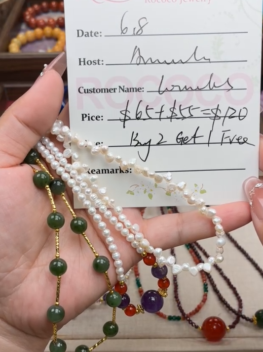 Lourdes Bartholomew Special Link from Rococo Jewelry