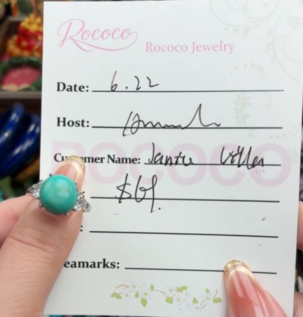 Janice L Villa Special Link from Rococo Jewelry