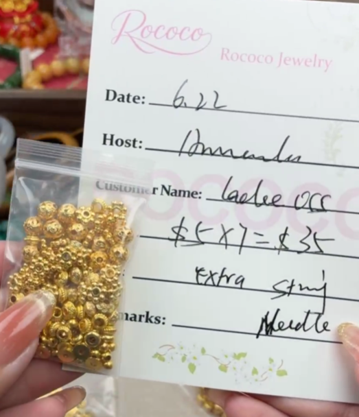 Ladee Ocs Special Link from Rococo Jewelry