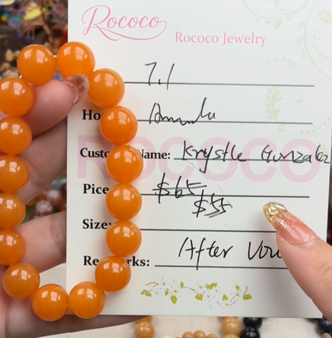 Krystle Gonzalez Special Link from Rococo Jewelry