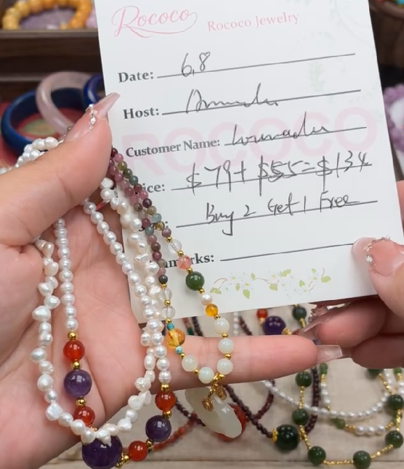 Lourdes Bartholomew Special Link from Rococo Jewelry