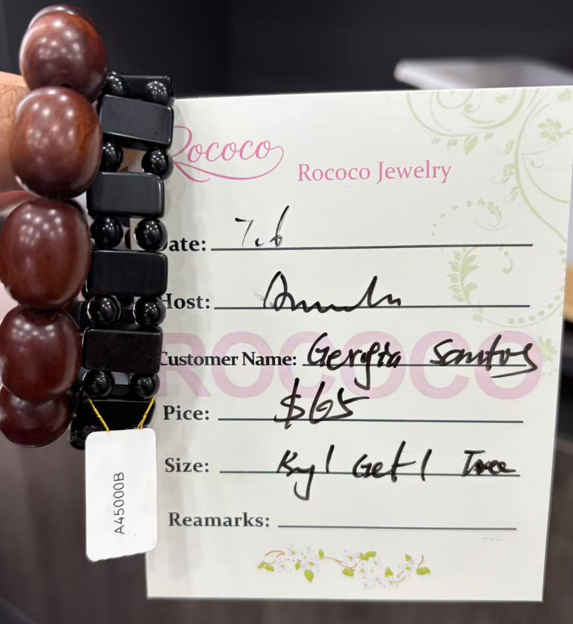 Georgia Santos Special Link from Rococo Jewelry