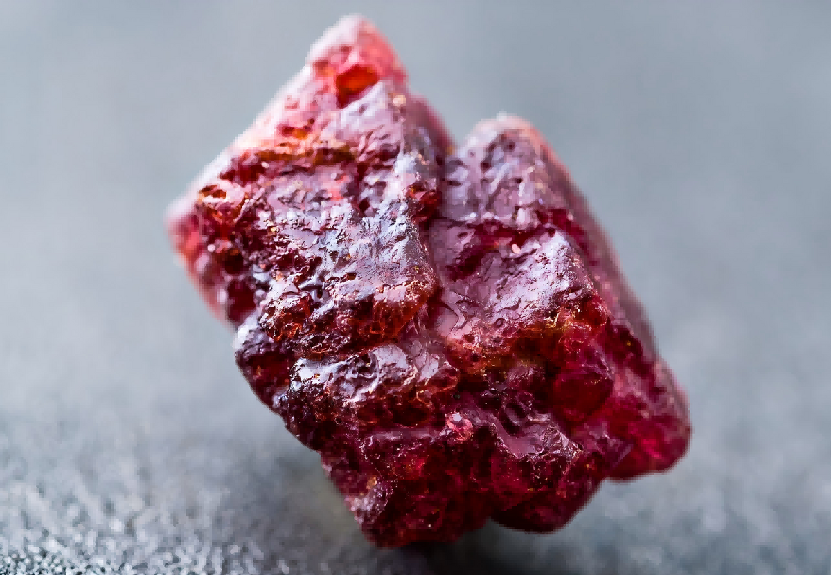 Red cinnabar-style jewelry inspired by traditional decorative motifs