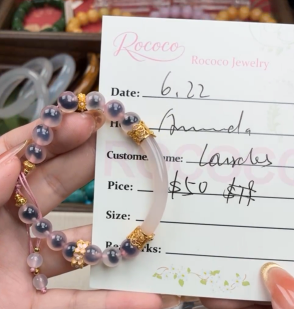 Lourdes Bartholomew  Special Link from Rococo Jewelry