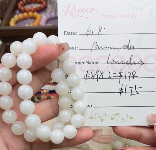 Lourdes Bartholomew Special Link from Rococo Jewelry