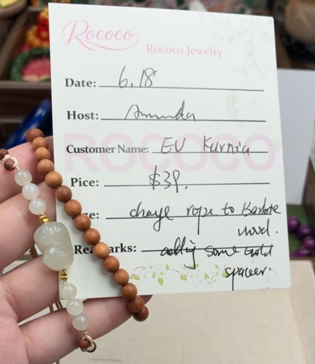 Ev Kurnia  Special Link from Rococo Jewelry