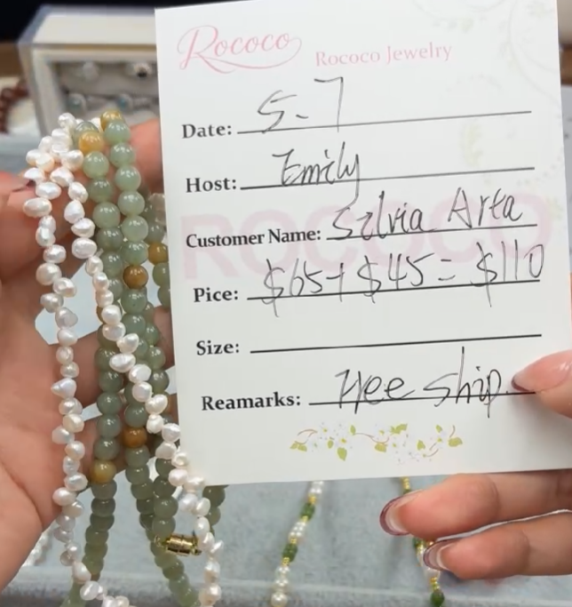 Silvia Arta Special Link from Rococo Jewelry