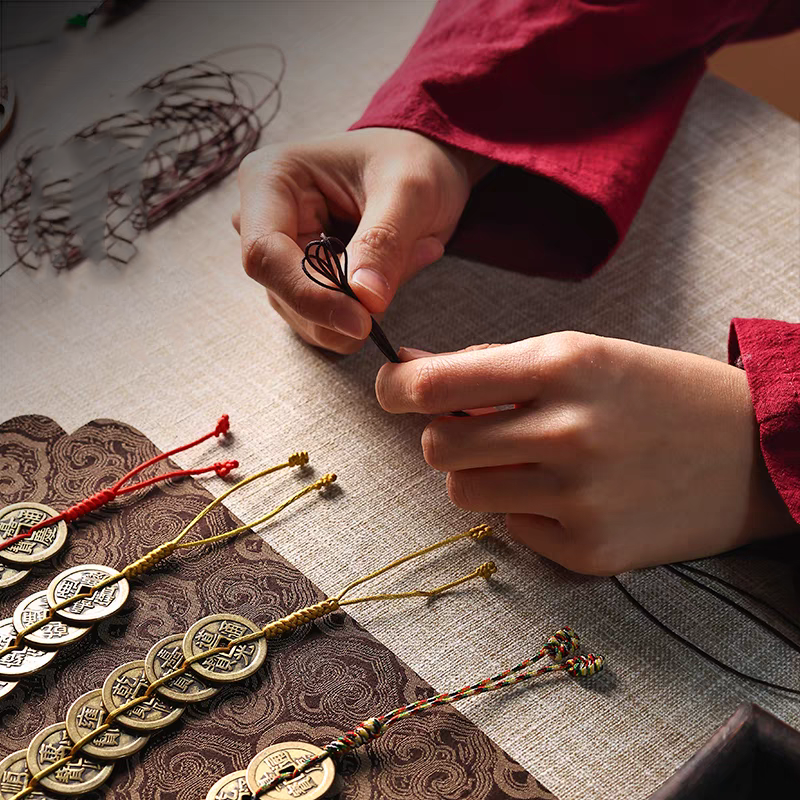 Pendant with five emperors' coins  Five kinds of beautiful wishes My Store