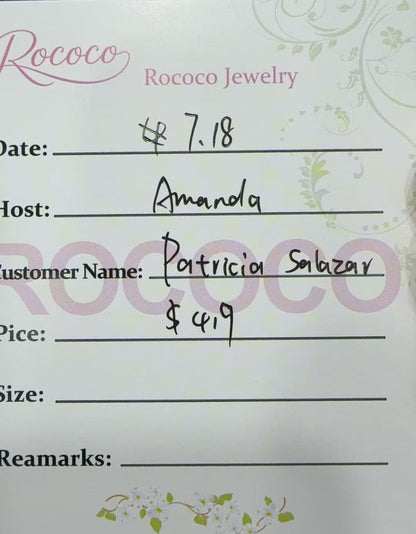 Patricia Salazar Special Link from Rococo Jewelry