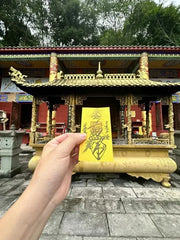 Taoist energy talismans（wealth and Luck）