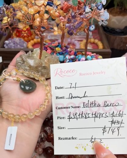 Editha Berco Special Link from Rococo Jewelry