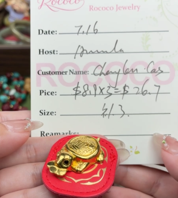 Cheryl Len Castardo Padura   Special Link from Rococo Jewelry