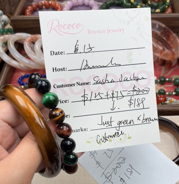 Sasha Jackson Special Link from Rococo Jewelry$189