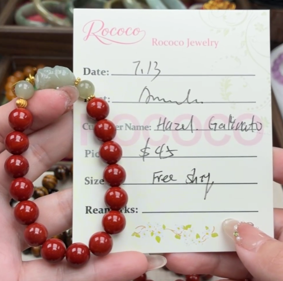Hazel Galinato Selga-Moldero   Special Link from Rococo Jewelry