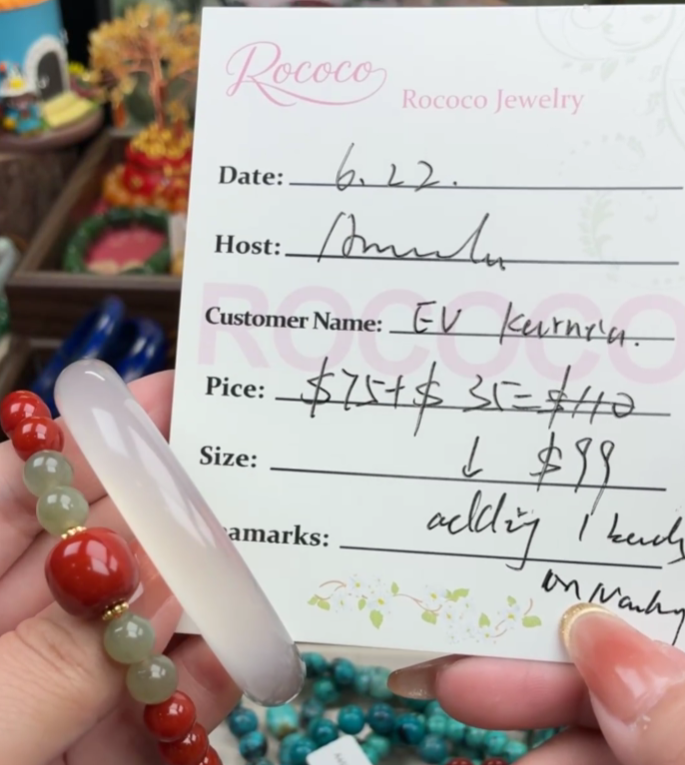 Ev Kurnia Special Link from Rococo Jewelry
