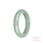Real Grade A Pale Green Jadeite Jade Bangle Bracelet