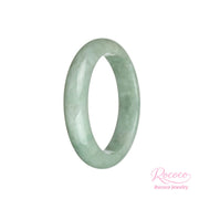 Real Grade A Pale Green Jadeite Jade Bangle Bracelet