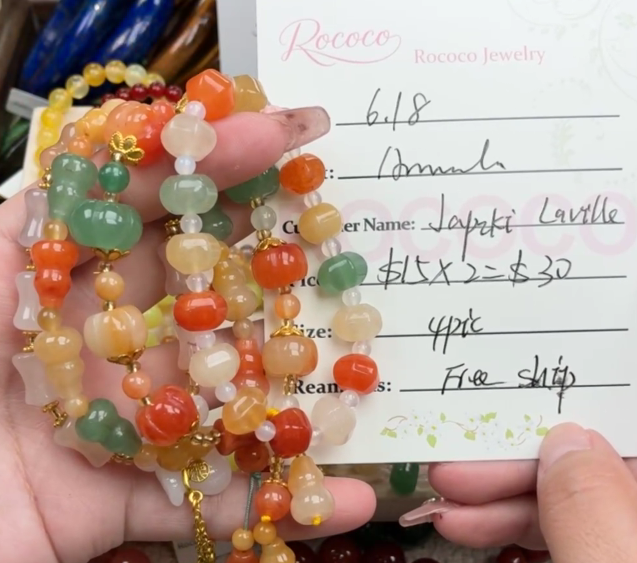 Japzki T. Laville  Special Link from Rococo Jewelry