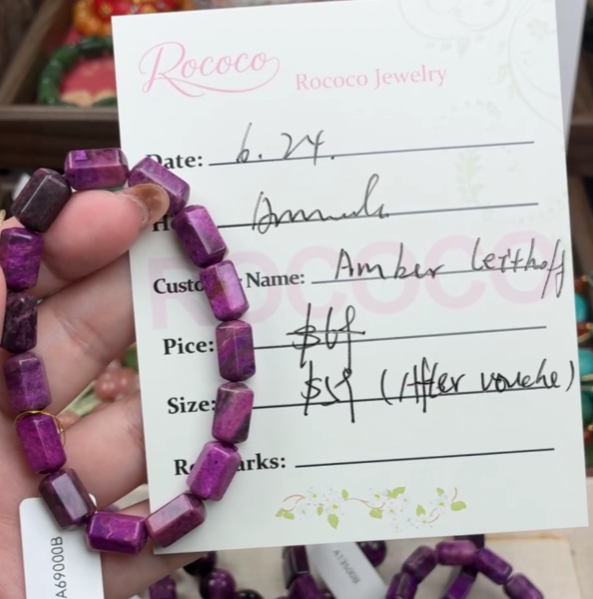 Amber Leithoff Special Link from Rococo Jewelry$128
