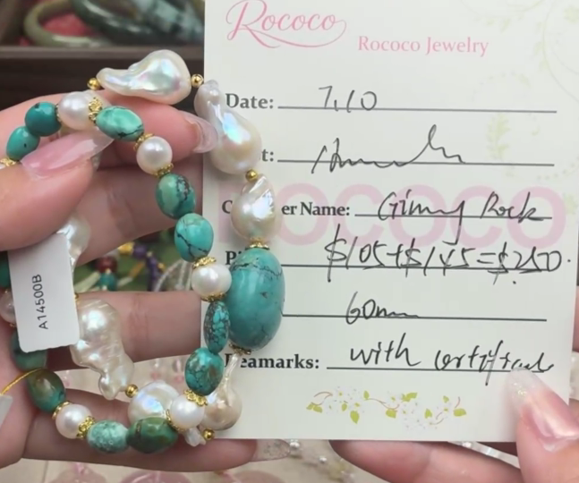 Gimmy Rock Special Link from Rococo Jewelry