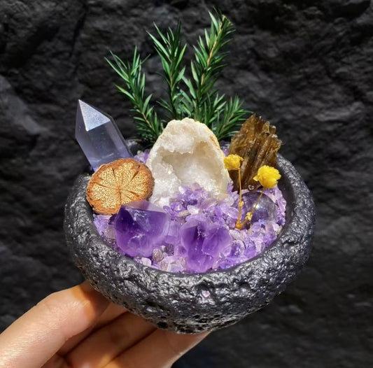 Crystal Potted Plant Link