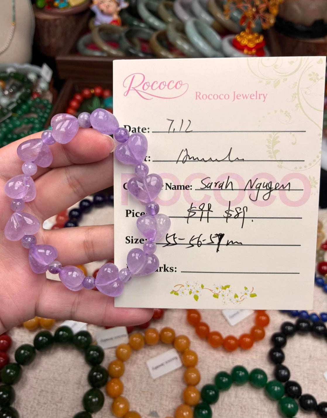 Sarah Nguyen Special link from Rococojewelry