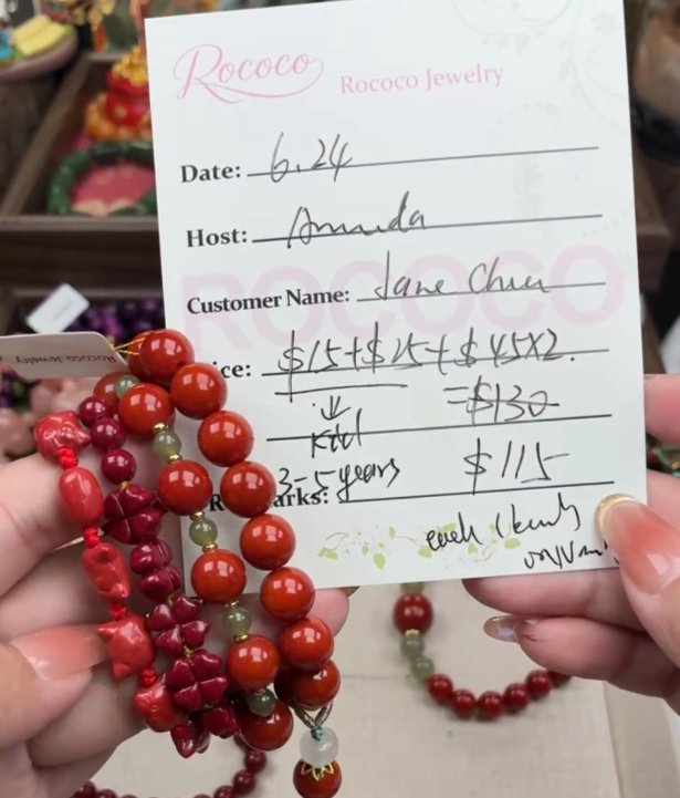 Jane Chua Special Link from Rococo Jewelry