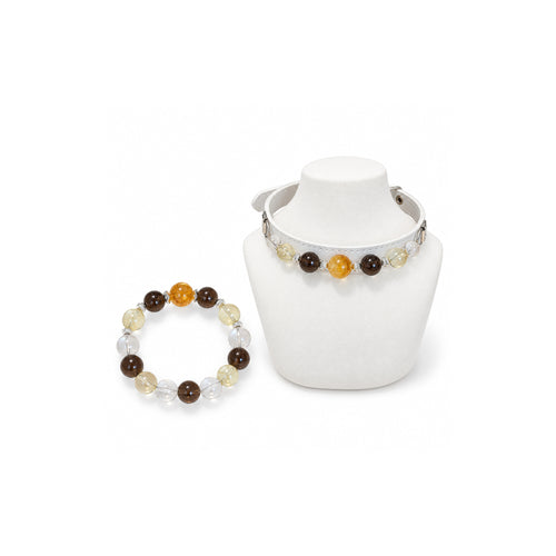 Amber Light Human & Pet Match — matching bracelet and pet collar, sold separately