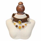 Amber Midnight Human & Pet Match — pet collar