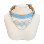 Aqua Blush Human & Pet Match — pet collar