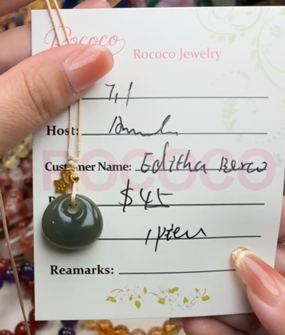 Editha Berco Special Link from Rococo Jewelry