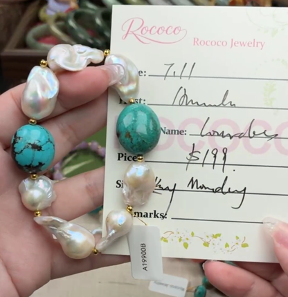 Lourdes Bartholomew Special Link from Rococo Jewelry