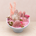 Blush Wishes Crystal Garden — complete decorative arrangement