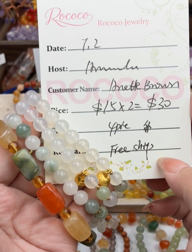 Anette Brown Special Link from Rococo Jewelry