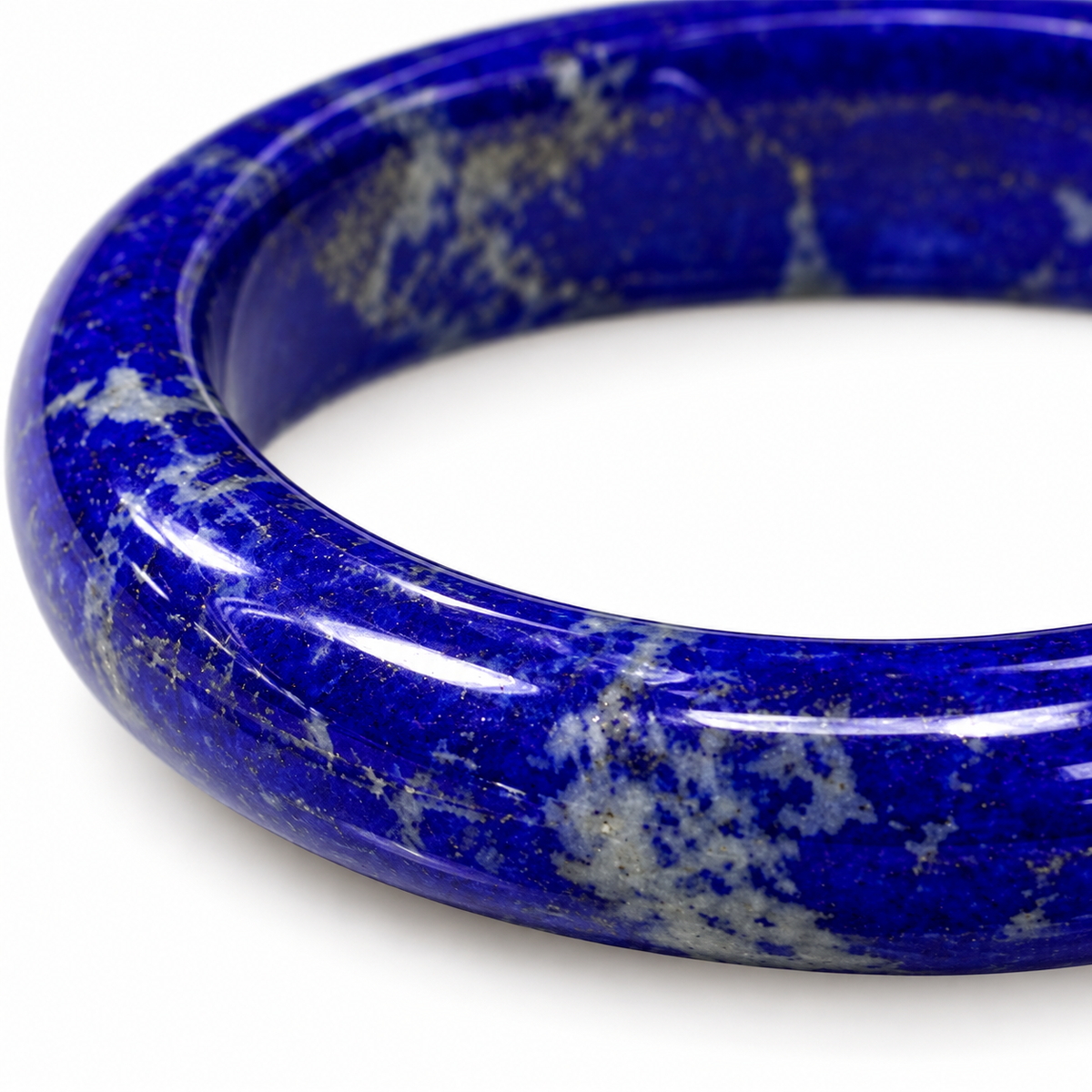 Blue Bangle — surface detail