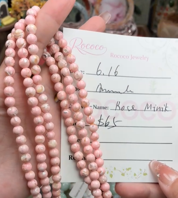 Rose Minik Special Link from Rococo Jewelry