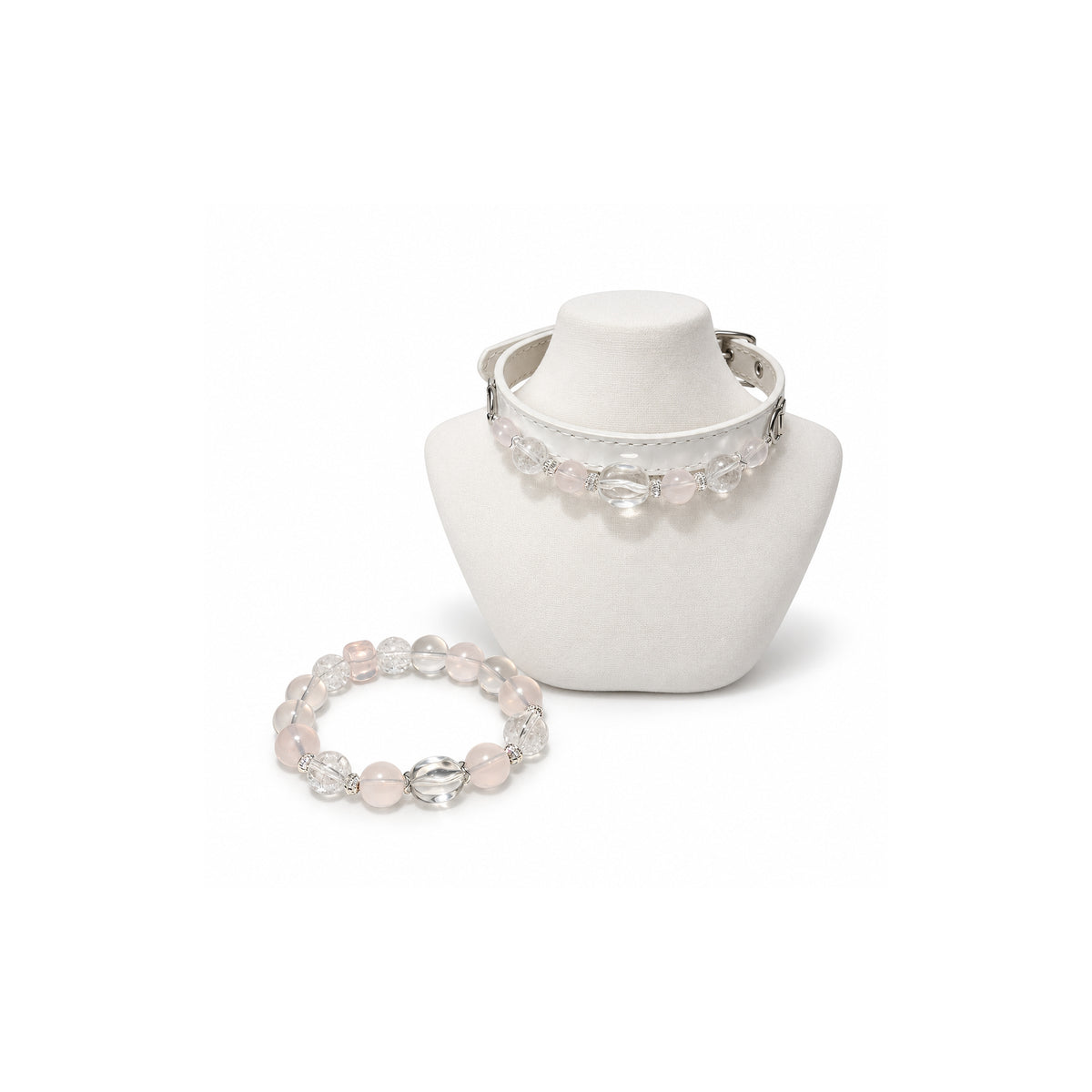 Cloud Clarity Human & Pet Match — coordinating bracelet and pet collar, sold separately