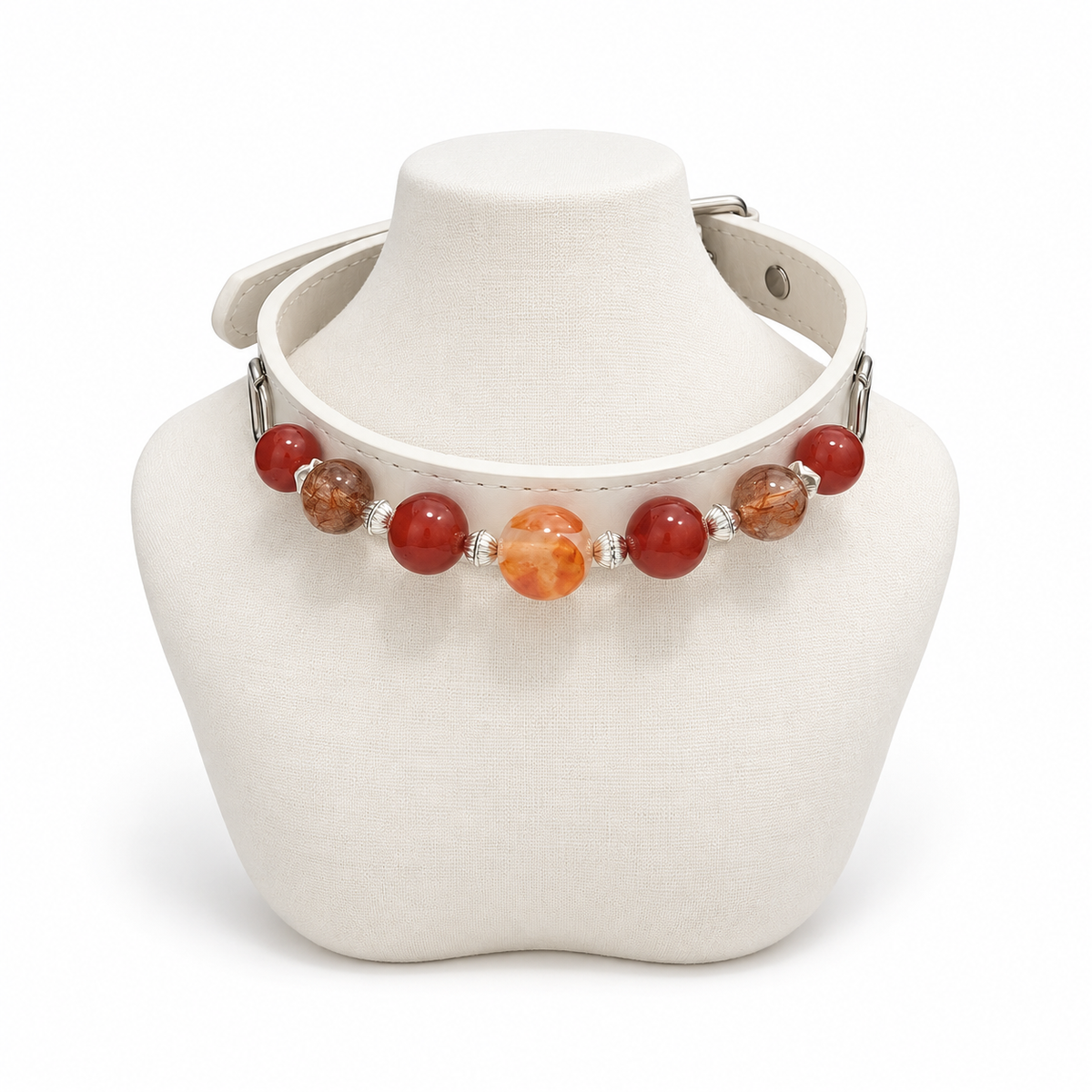 Crimson Grove Human & Pet Match — pet collar