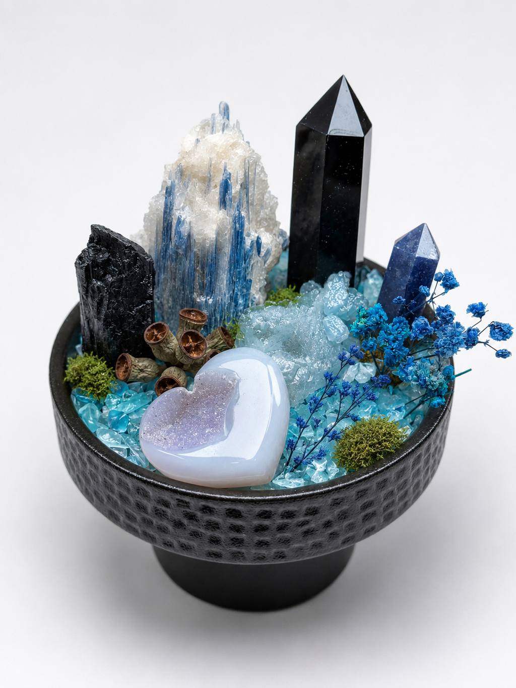Deep Ocean Sanctuary Crystal Garden — original arrangement view