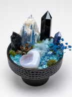 Deep Ocean Sanctuary Crystal Garden — original arrangement view