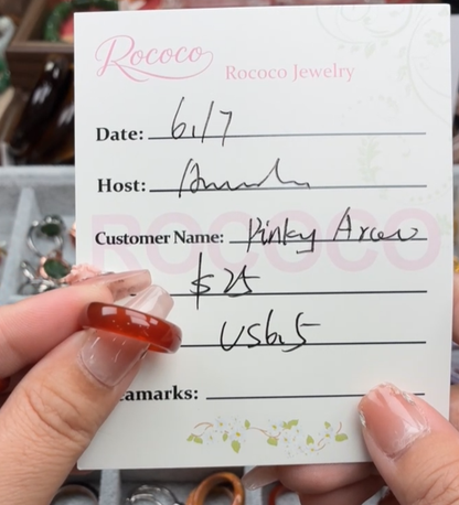 Pinky Arceo  Special Link from Rococo Jewelry