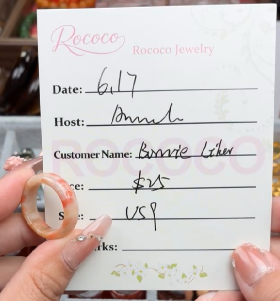 Bonnie Liker Special Link from Rococo Jewelry