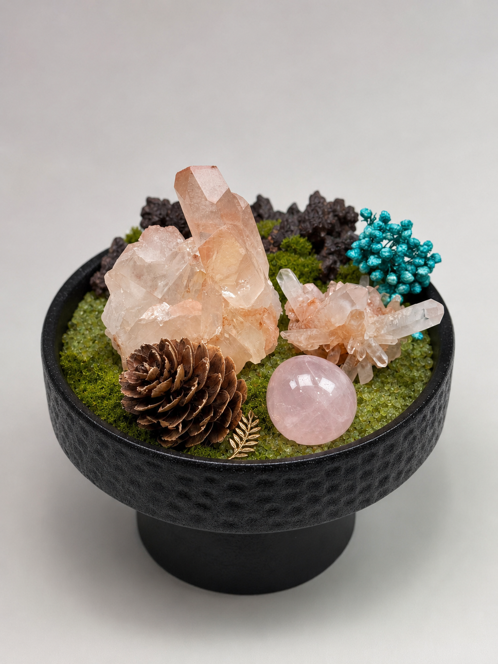 Gentle Light Crystal Garden — original arrangement view
